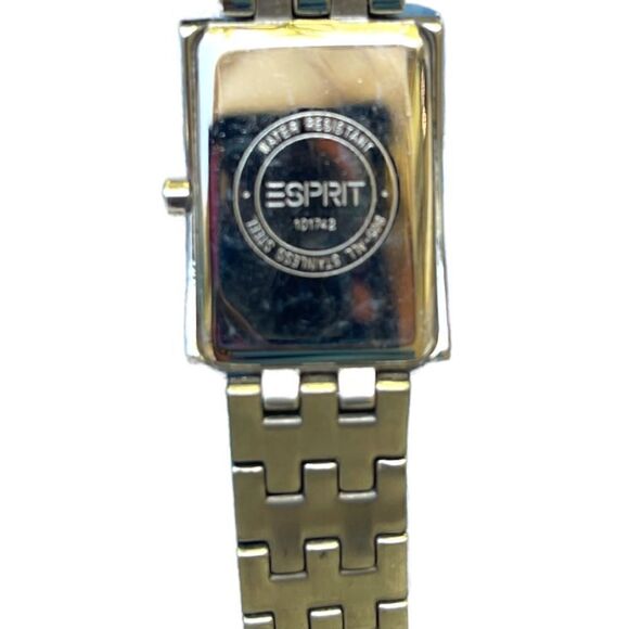 Esprit Silvertone Ladies Watch Euc - Picture 6 of 7